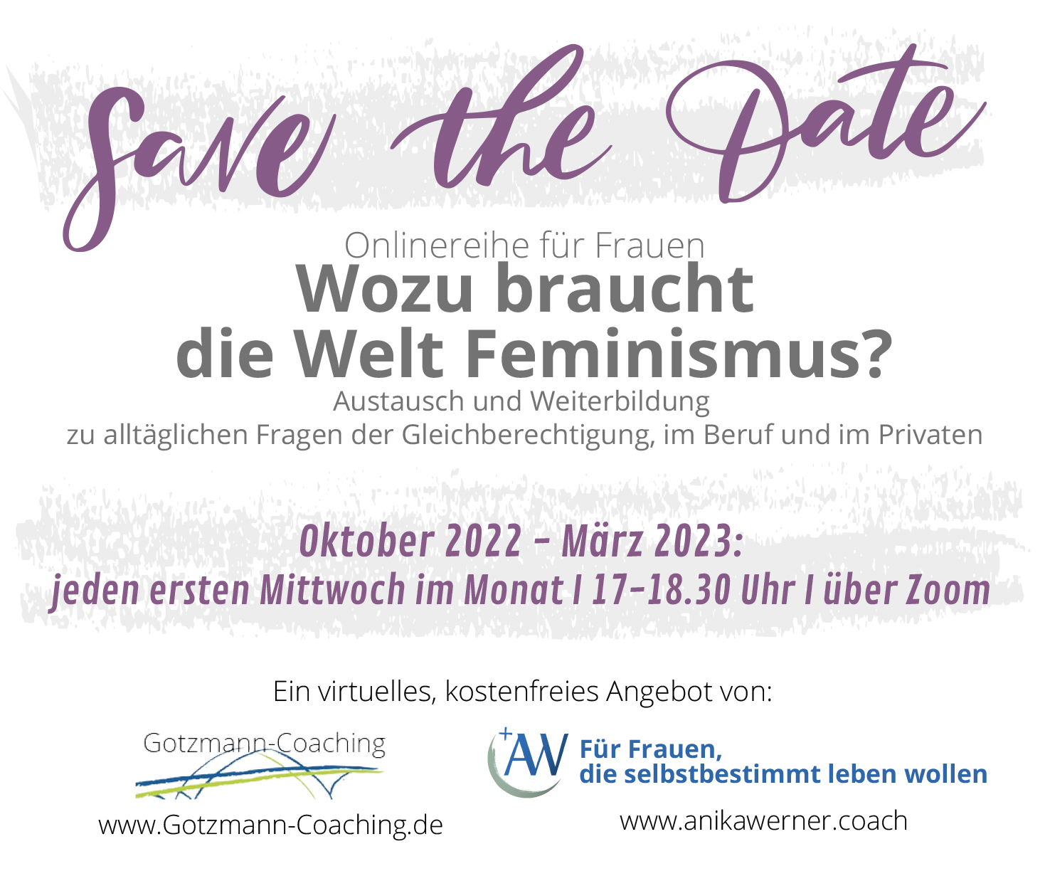 Plakat zu "Wozu braucht die Welt Feminismus"